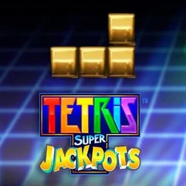 Tetris Super Jackpots online game logo by WMS on winbeatzz.de